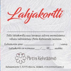 Lahjakortti