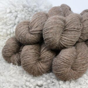 Alpakka-hahtuvalanka, 285x2 ruskea 500g