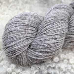 Sukkalanka, 140x2 fingering, keskiharmaa